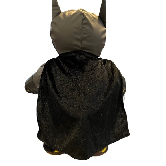 Build A Bear Batman Logo The Dark Knight Black Outfit Plush Dress Up Clothes - Picture 7 of 16